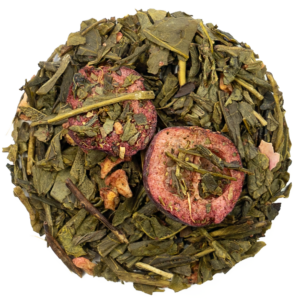 Cranberry Rose Green Sencha Tea