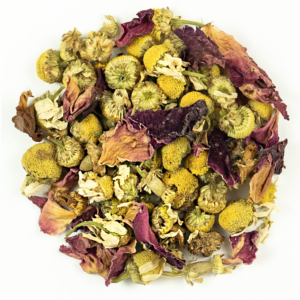 Chamomile and Rose Petal Tea