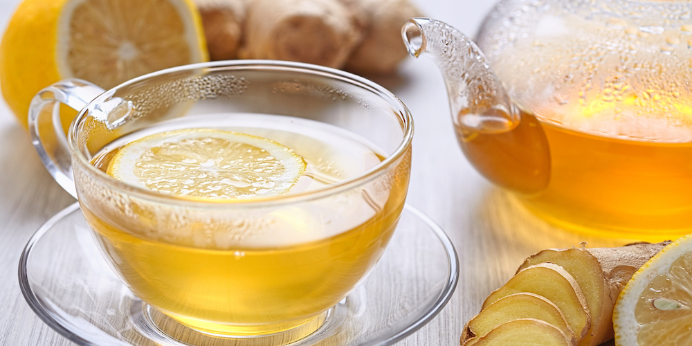 Lemon and Ginger Tea for Acid Reflux