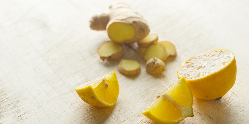 Lemon and Ginger can Relieve Constipation