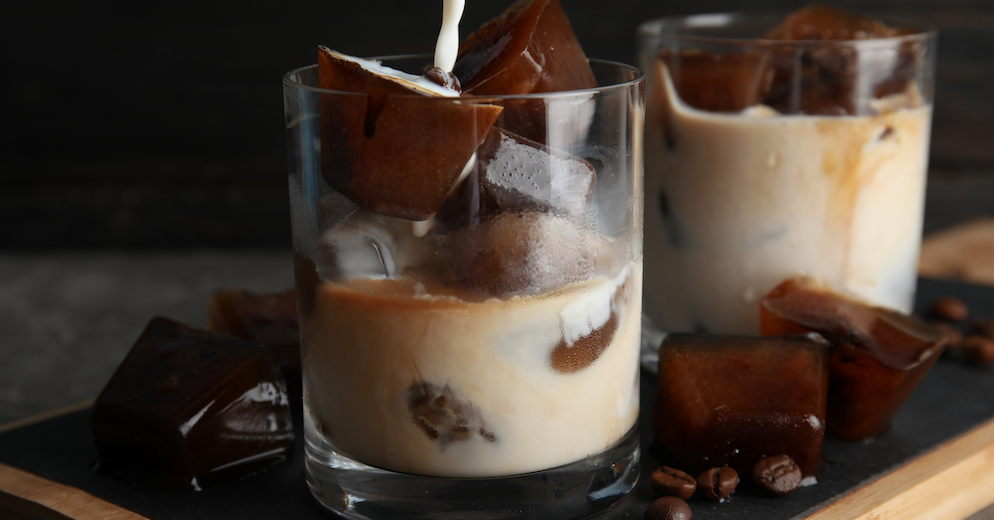 How to Make Coffee Ice Cubes