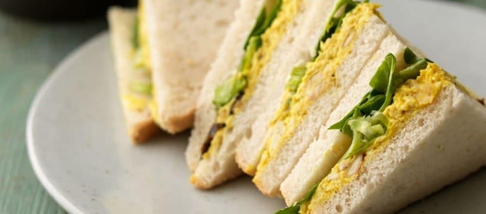 Coronation Chicken sandwich 