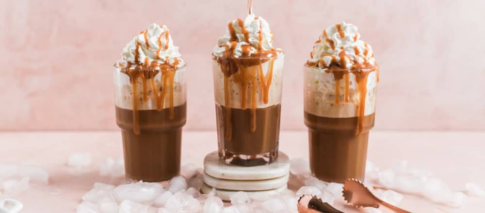 How to Make a Caramel Frappe