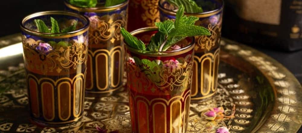 Moroccan Mint Tea Ceremony