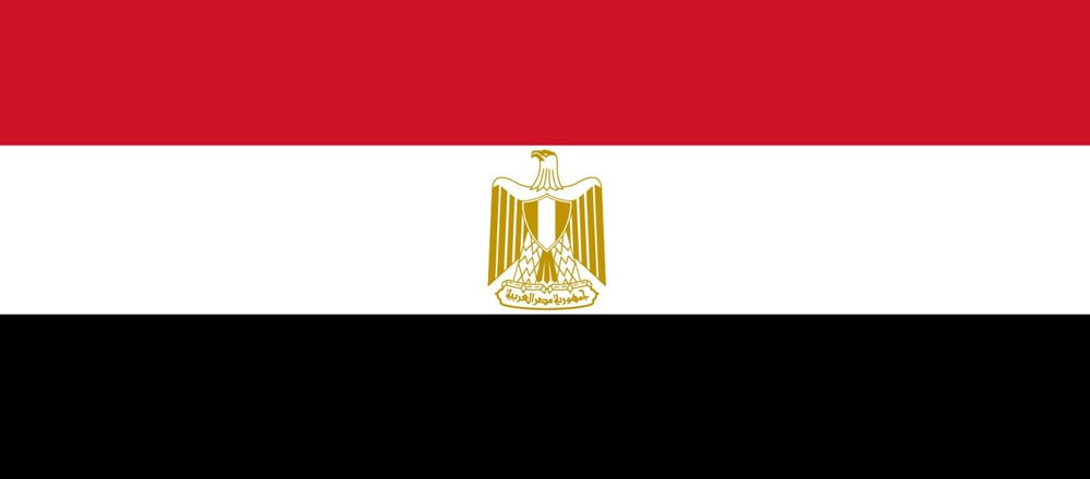 Egypt comes in a ninth place