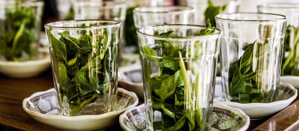 Peppermint Tea for Water Retention