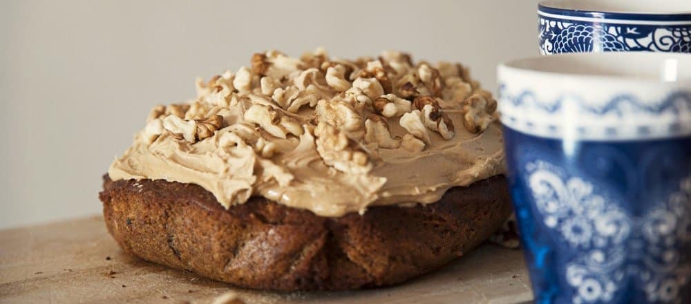 What to Drink with Coffee and Walnut Sponge: