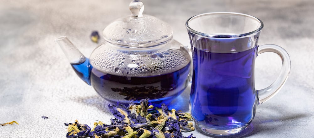 How Many Calories in Blue Tea?