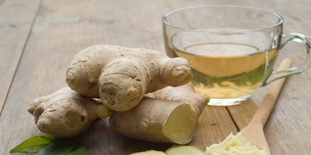 Ginger Tea for Headaches